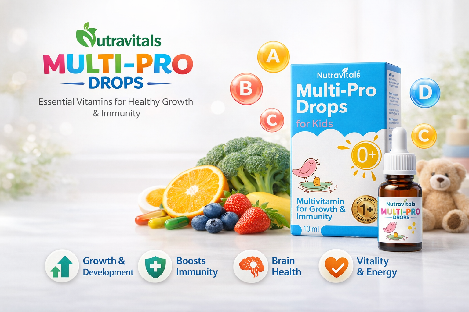 Best Multivitamin Drops for Babies in Pakistan – Complete Guide for Parents